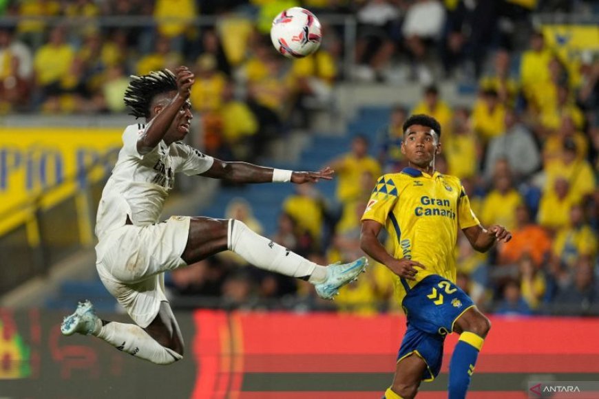 Real Madrid ditahan imbang 1-1 di markas Las Palmas