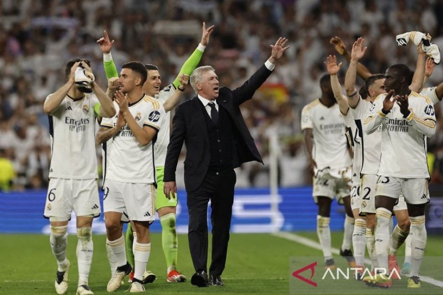 Ancelotti tak khawatir dengan Mbappe dan Vinicius yang belum cetak gol